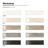 Piastrelle formato Lingotto tortora lucide