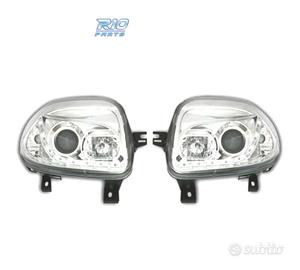 FARI PER RENAULT CLIO 98-01 LUCE DIURNA A LED FOND