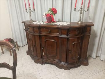 Camera da pranzo in Legno Massello Stile Barocco