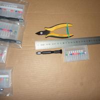 Mini trapano manuale+punte carburo+tronchese MN25C