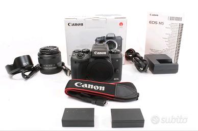 Canon Mirolex eos M5 come nuova 