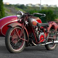 Moto guzzi gtv 500 sidecar 1936