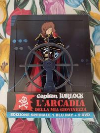 Capitan Harlock Arcadia Giovinezza Steelbook BD