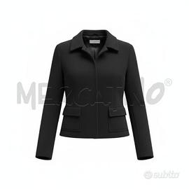 BLAZER DOLCE&GABBANA NERO TG 42 IN LANA