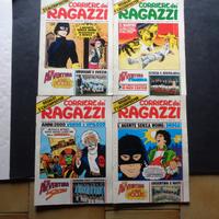 CORRIERE DEI RAGAZZI 1974- pezzi 4-con POSTER-[F]