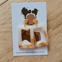 orecchini rettangolo