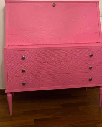 Letto singolo cassettiera specchio sedia comodino