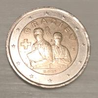 moneta grazie due euro