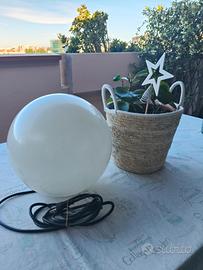 lampada sfera da giardino 