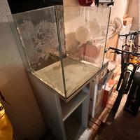 Acquario 40x50x42 (80 litri) con mobile