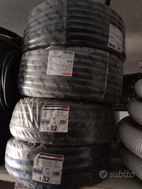 Tubo corrugato nero Ø 32 mm matassa 25 m