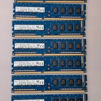 7 moduli ram da 4GB DDR3