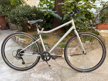 Bici trekking RIVERSIDE 120 grigia