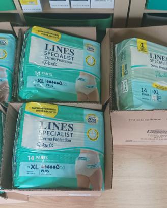 Pannolini Lines Specilasit taglia XL