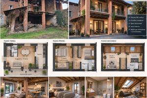Rustico progetto di recupero e ristrutturazione