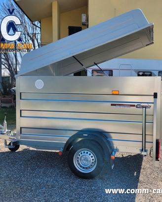 CARRELLO RIMORCHIO CRESCI PT6F FURGONE RAMPA DI SA
