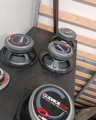 MIDWOOFER TEC GLADIATOR GLD8 20CM 200MM 400W200RMS