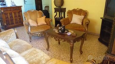 Completo salotto stile Barocco