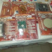 fascicoli radio a valvole in kit