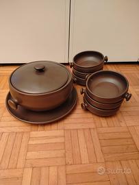 Set zuppiera in ceramica 
