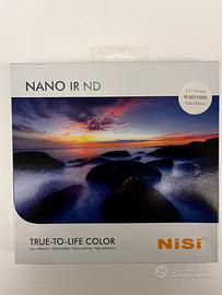 Filtro Nisi a lastra Nano IR ND64 100x100 6 stop