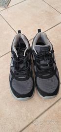 Scarpe Skechers Uomo Nero/Grigio Tg 43