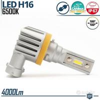 Lampada Full LED H16 Luce Bianca 6500K 4000LM
