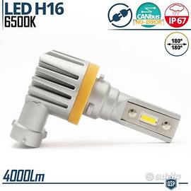 Lampada Full LED H16 Luce Bianca 6500K 4000LM