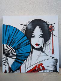 Quadro Moderno Stile Pop Art / Manga – Ritratto Do