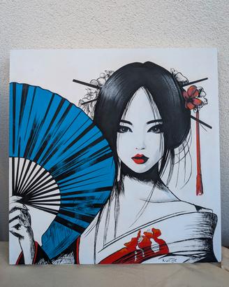 Quadro Moderno Stile Pop Art / Manga – Ritratto Do