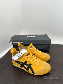 Onitsuka tiger gialle nere 37.5 donna