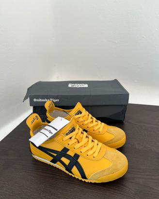 Onitsuka tiger gialle nere 37.5 donna