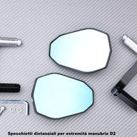Specchietti distanziali per estremità manubrio D2