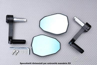 Specchietti distanziali per estremità manubrio D2