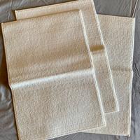 Set tre tappeti bagno bianchi Ikea