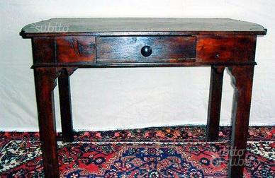 Tavolo antico in massello scrittoio