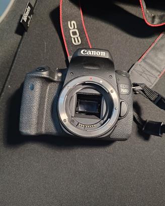 fotocamera EOD760D +OBBIETTIVO 18-135mm