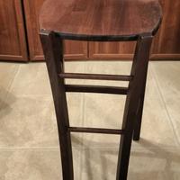 Sgabelli in massello scuro per Pub Bar p. Snak