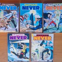 Lotto fumetti NATHAN NEVER n° 1,2,3,4,5