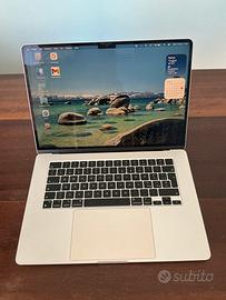 MacBook Air 15 M3 come nuovo 3AA garanz Trattabile
