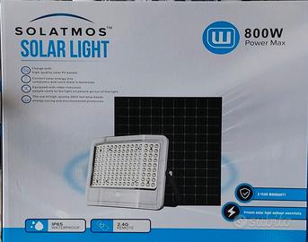 Faro led solare 400w/600w/800w 