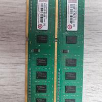 4GB - 2x 2GB DDR3 RAM Transcend 1333MHz