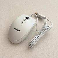 Mouse Logitech B100 Optical bianco Nuovo!