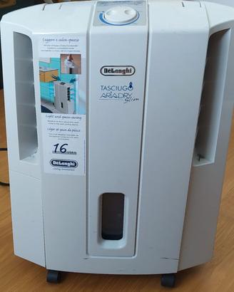 Deumidificatore De L Tasciugo AriaDry Slim DES 16.