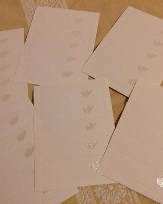 Biglietti Bigliettini per sacchettini bomboniere