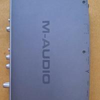 SCHEDA DI REGISTRAZIONE AUDIO M-AUDIO FireWire 410