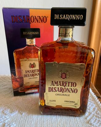 Amaretto Disaronno, scatola, vintage, amari