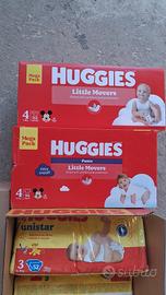 Pannolini varie misure Pampers & Huggies