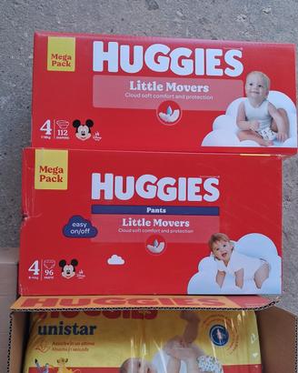 Pannolini varie misure Pampers & Huggies