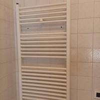 termosifone a parete scaldasalviette bianco, 